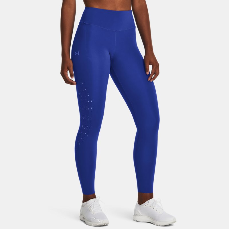 Women's Under Armour Fly-Fast Elite Ankle Tights Team Royal / Team Royal / Reflective XS